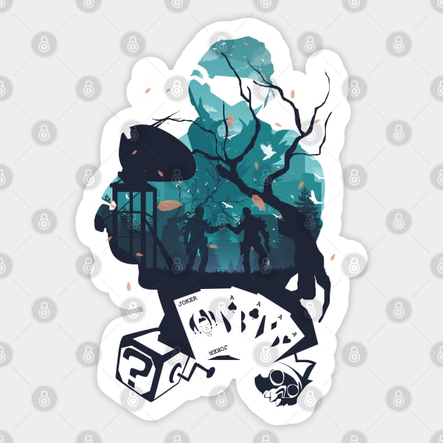 Apex Legends Mirage Sticker by whydesign